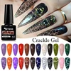 MTSSII 7ml  Crackle Polish Nail Fashionable Color Gel Polish Semi Permanant Soak Off Air Dry For Manicure Nail Art Varnish 1