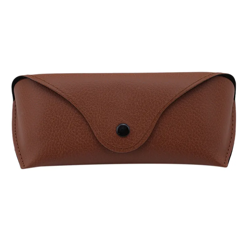 Pressure-resistant Portable Fashion PU Sunglasses Box Simple Fashion Leather Snap Sunglasses Box glasses case,sunglasses bag,zipper eyewear box