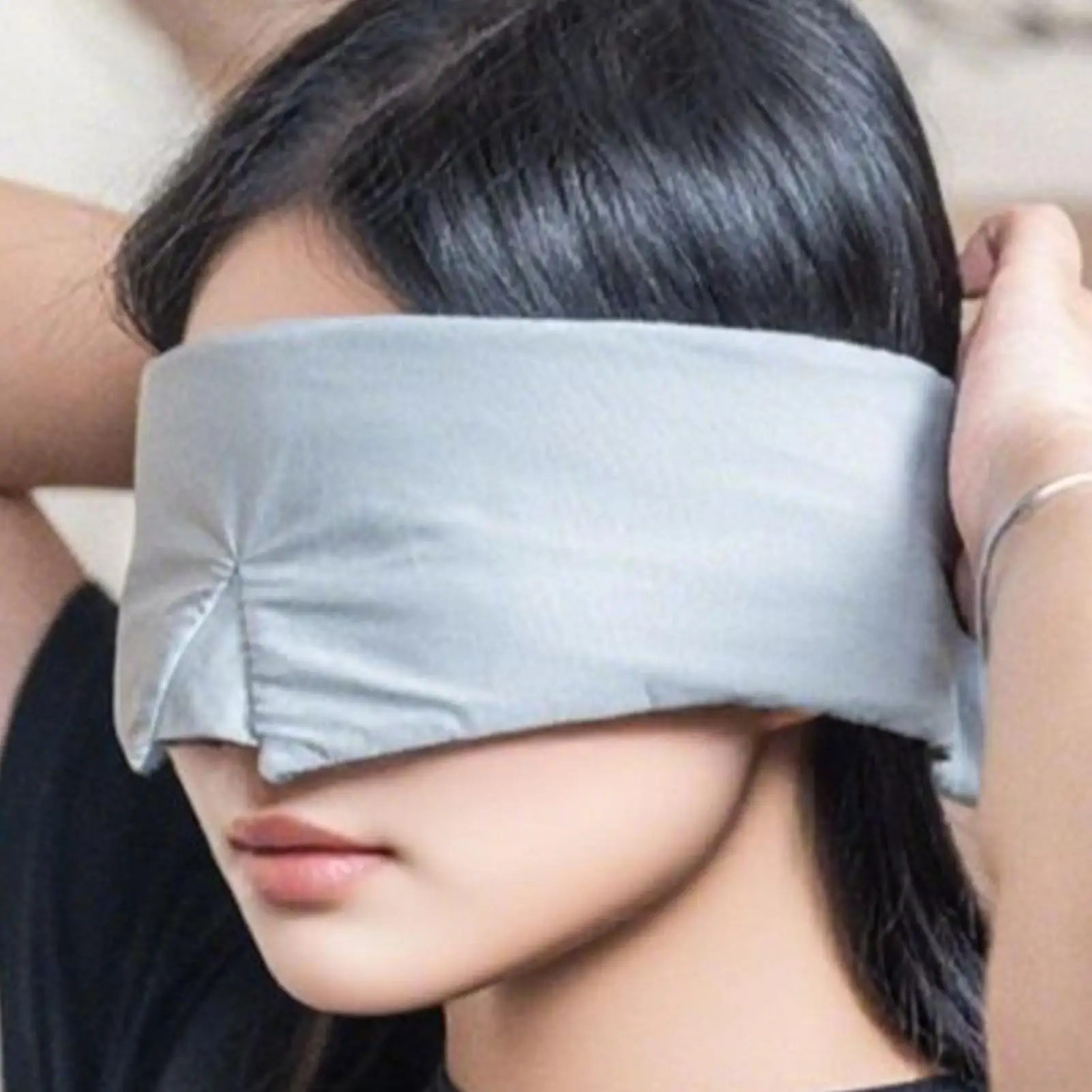 Eye Cover For Sleeping Blackout Eye Cover For Sleep Portable Night Blindfold With Adjustable Strap For Home Airplane Rest