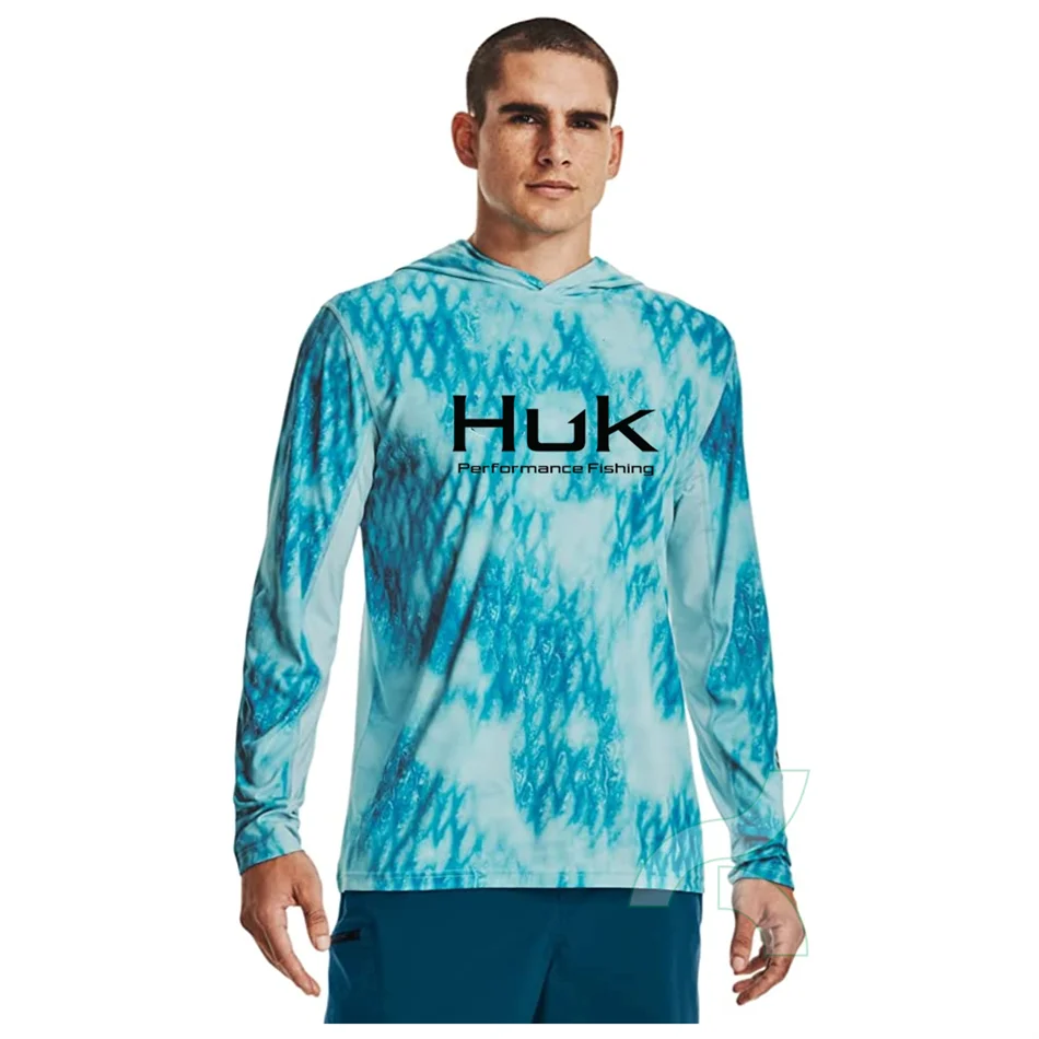 HUK Ladies Long Sleeve Fishing Shirt - Blue/Purple – Big Bite