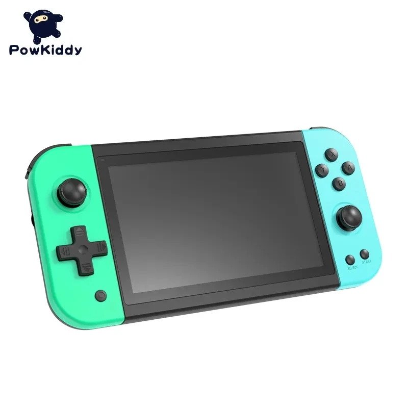 

Новые портативные игровые плееры POWKIDDY X51 с 5-дюймовым HD-экраном, ретро-консоль для видеоигр, дешевые подарки для детей, поддержка двух игровых игр