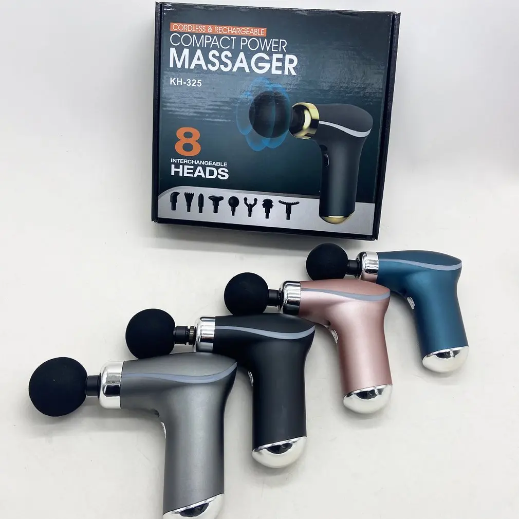 Portable Deep Tissue Cordless Mini Massagers Relief Muscle Pain  Relaxation Body Fitness Slimming Massage Gun achedaway pro electric handheld cordless fitness deep body tissue percussion muscle relax fascia massage gun for athletes