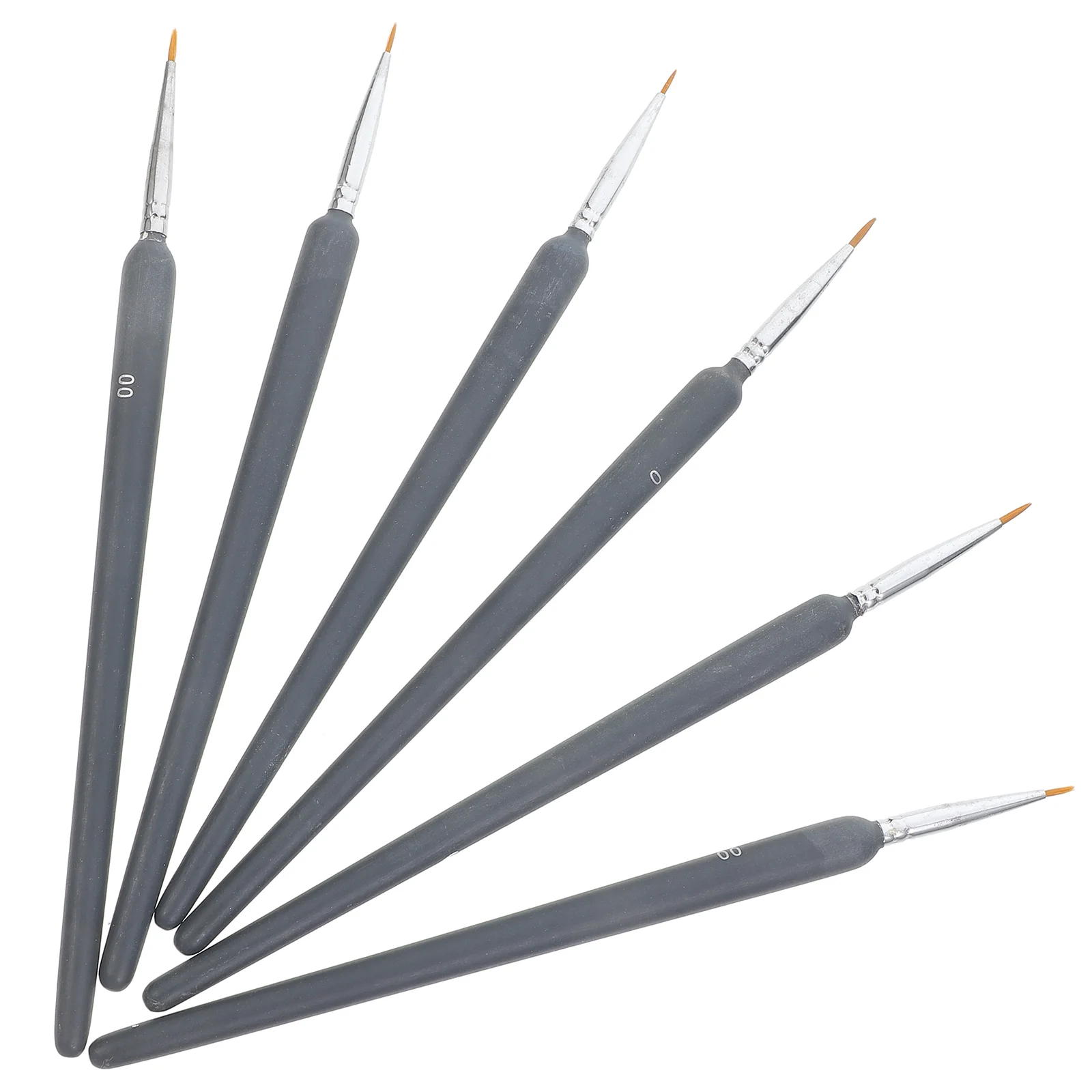 

6 Pcs Langhao Hook Line Pen Watercolor Paint Brush Pens Painting Tools Brushes Detail Liner Miniatures Set