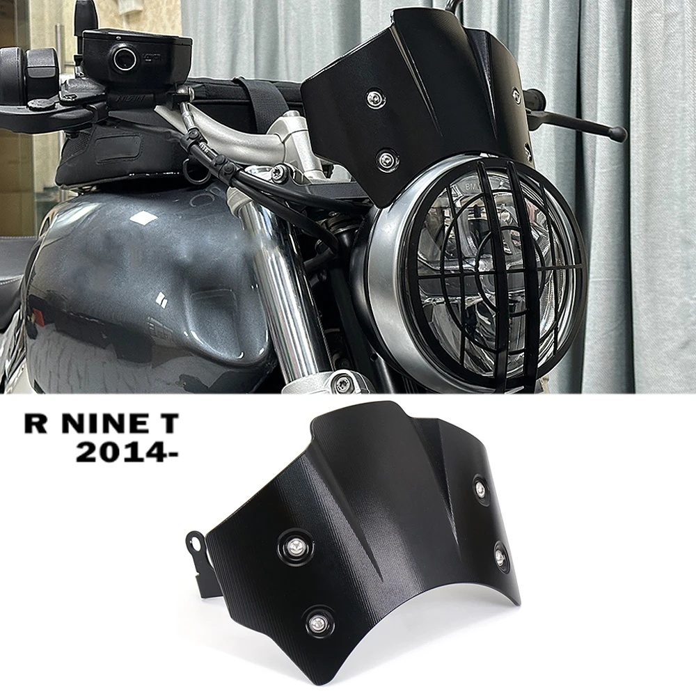 

For BMW R NINE T NINET RNINET RnineT R NineT R9T 2014-2023 Motorcycle Headlight Fairing Windshield Windscreen Wind Deflector