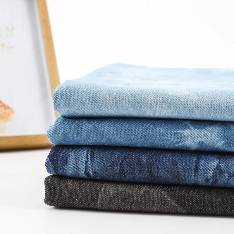 Thick Cotton Washed Cloth Clothing Design Skirt Pants Fabric