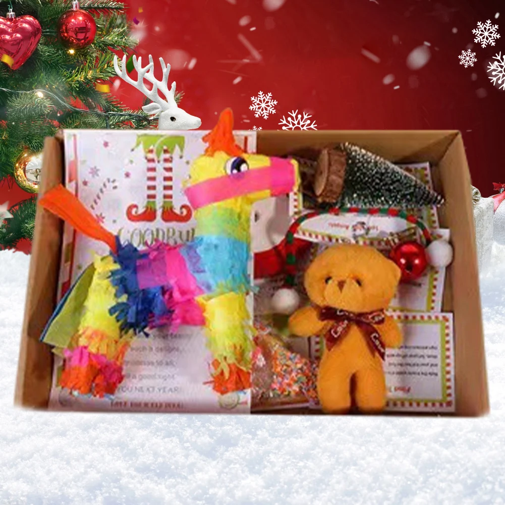 Elf Kit 12/24 Days of Christmas Fun Activities Props on The Shelf Gift For Children Friends Family