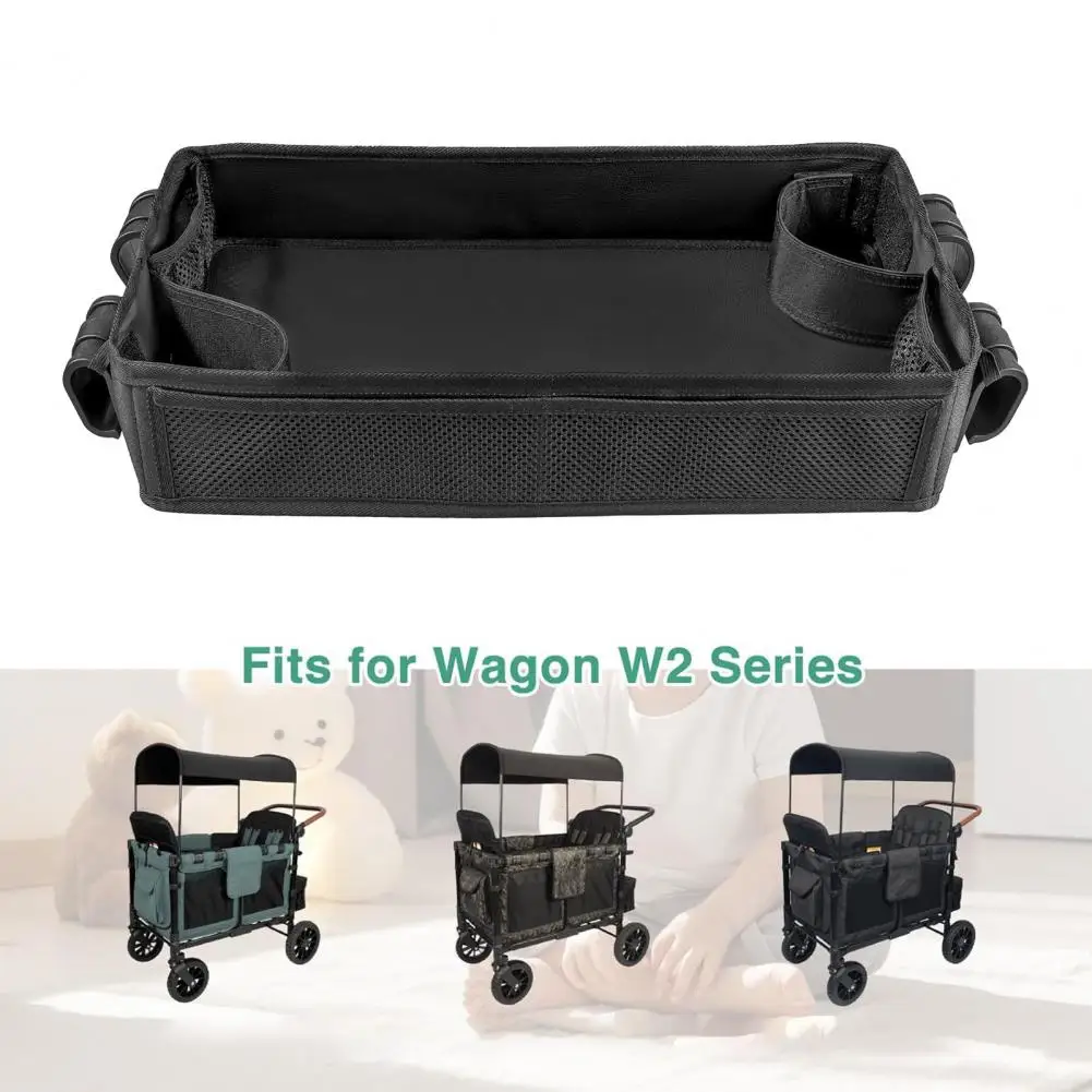Stroller Tray with Cup Holders Stroller Tray for W4 Model Wonderfold W1/w2/w4 with Cup Holder Multi Mesh Pockets