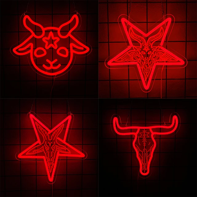 Satanic LED Wall Light 1