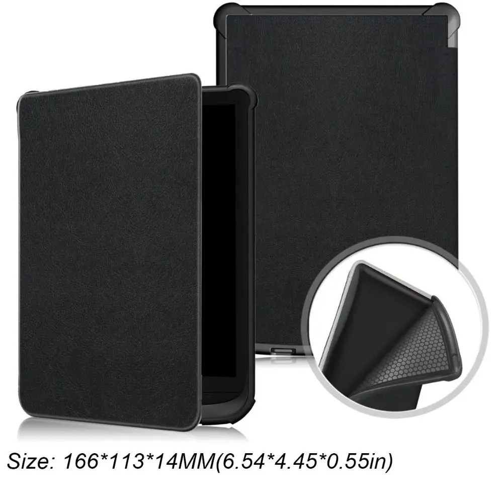 TPU Soft Slim Magnetic Cover Case Pocketbook 616 627 632 606 628 633 Colour Funda Cover PocketBook Touch Lux 4 5 Basic Lux2 Case