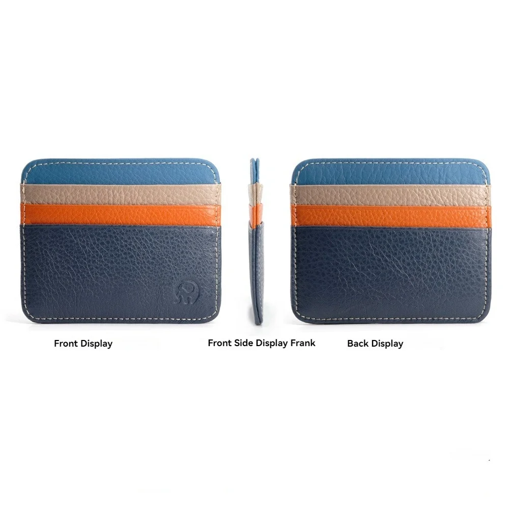 1Pcs Change bag Card Bag 6 Card Slots Holder Mens Wallet ID Bag credit card holder id card holder