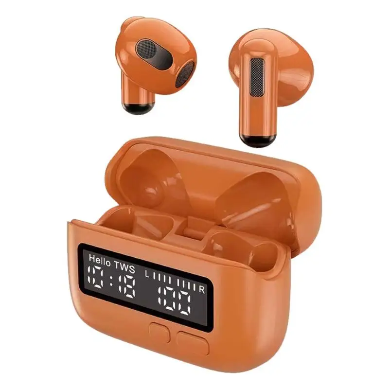 

True Wireless Earbuds Hi-Fi Sound Sports Headset Noise Cancelling Sweat Proof Wireless Power Digital Clock Display Earphones