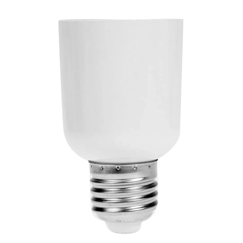 E27 to E40 Lamp Holder Base Practical E27 to E40 Socket Holder Adapter for Switching Lighting Accessories White 220-230V 1-2Pcs