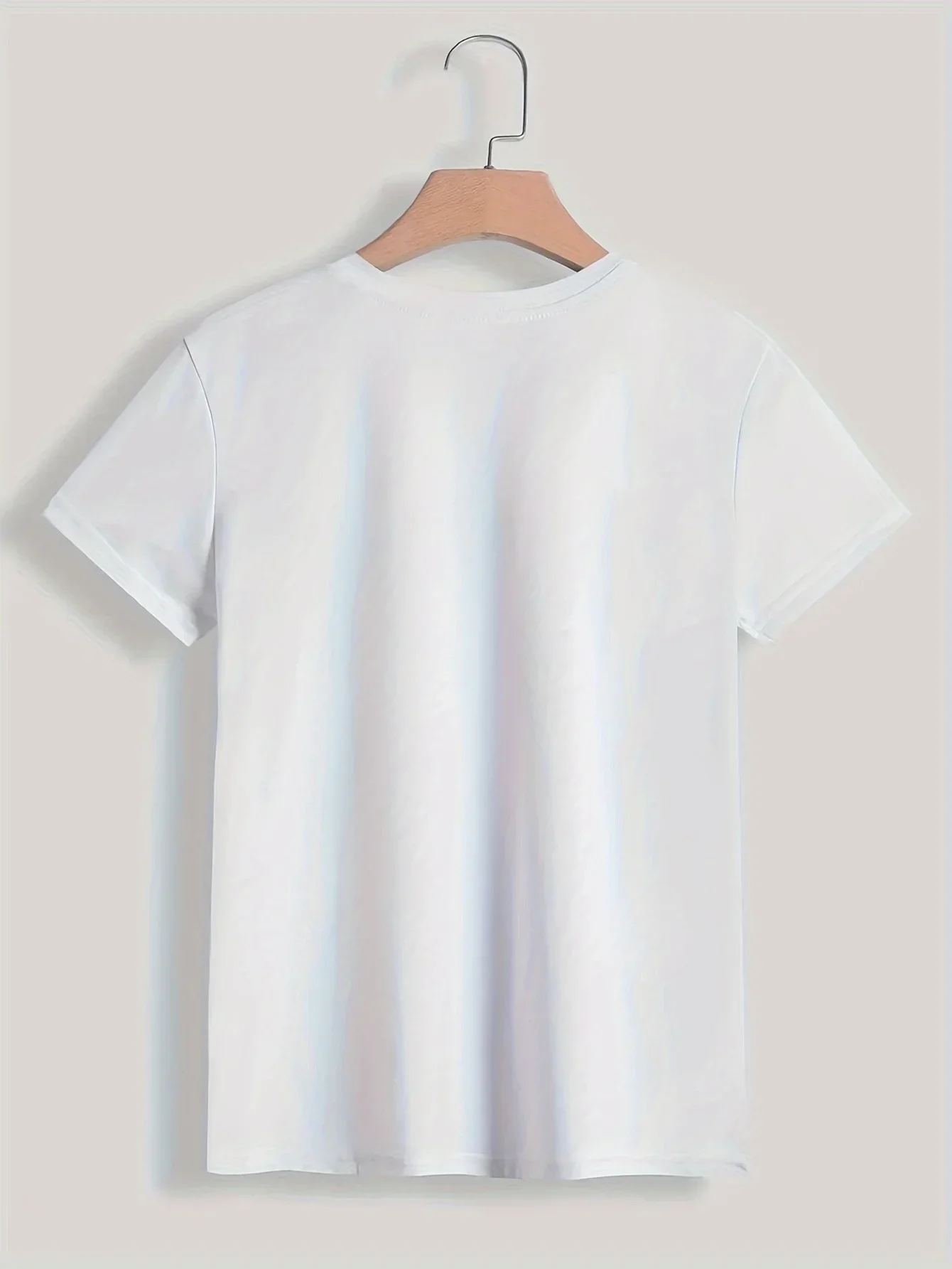 รูปสินค้า เสื้อยืด Y2K สีสดใส แขนสั้น ผู้หญิง แฟชั่นฤดูร้อน
