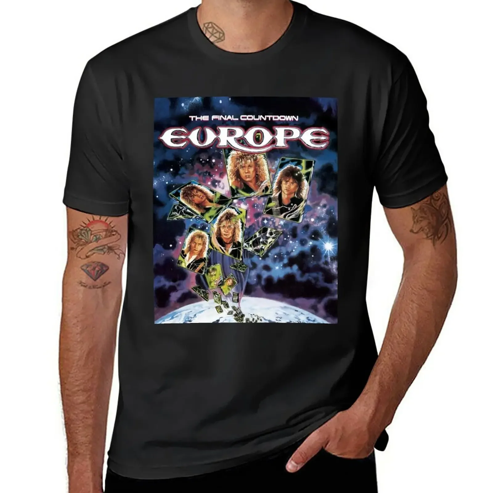 

Foureb Europe Band War Of Kings T-Shirt vintage boys whites summer tops blacks mens graphic t-shirts big and tall