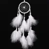 Handmade Dream Catcher Home Decor Original Feather Pearl Chimes Art Car Pendant Creative Birthday Valentine Day Gifts 5