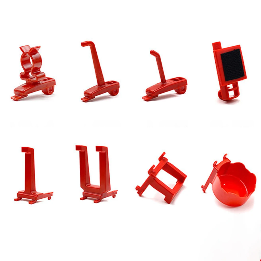 Spray Bottle Storage Rack Wall Mounted Material Accs Rack Hanger Can Detailing Spray Can Organizer for Car Workplace Garage 5