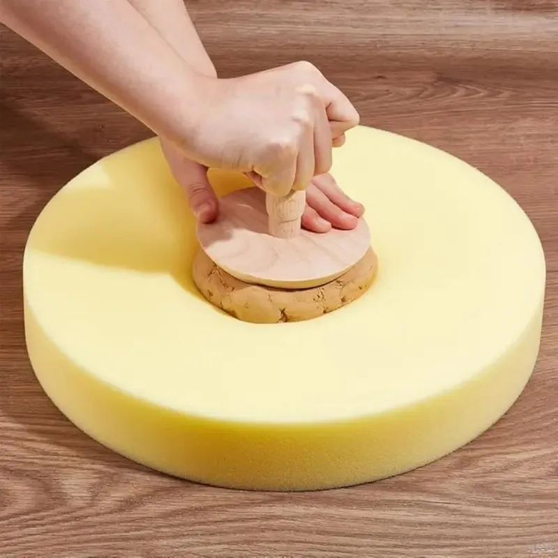 Pottery round sponge pad 30/35cm for water absorption cleaning DIY ceramic board quick molding support ceramic tools pottery sculpting tools pottery tools