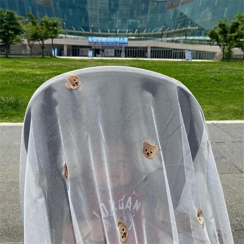 best travel stroller for baby and toddler	 Newborn Baby Stroller Mosquito Net Embroidered Mesh Anti-mosquito Breathable Summer Carriage Trolley Sun Shade Cover Accessories baby stroller cover for winter