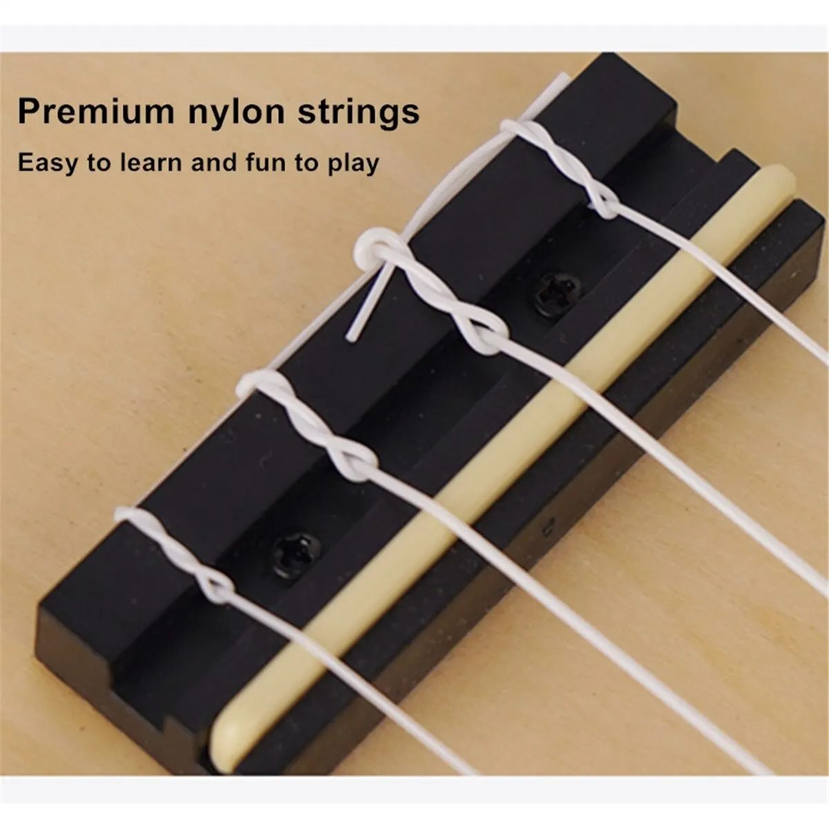 Ukulele Set Miwayer Soprano Ukulele 21 Inch for Beginners with Gig Bag Tuner Capo