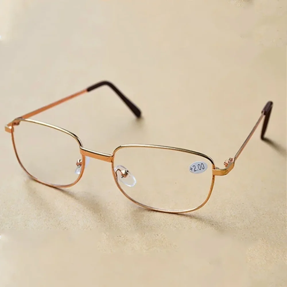 Reading Glasses Women Men Retro Metal Frame Resin Comfortable Lightweight Prescription Reading Glasses Eyeglasse Diopter+1.0+4.0