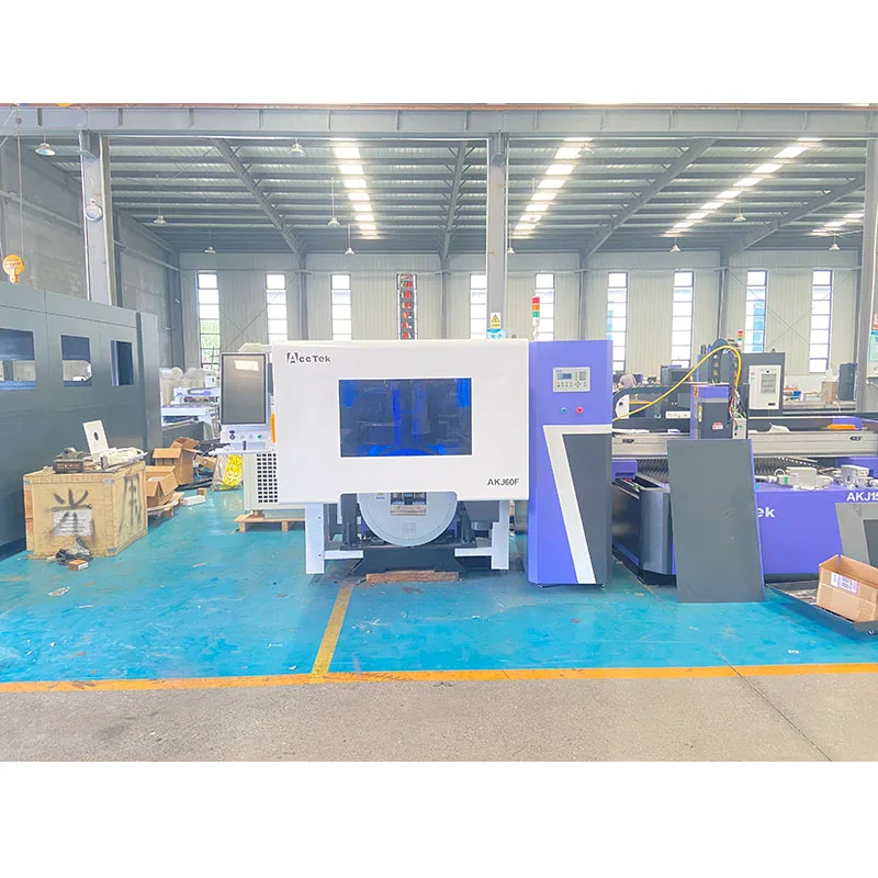 

CNC Automatic Laser Cutter Manufacturer Square Round SS MS Gi Metal Iron Stainless Steel Tube Fiber Laser Pipe Cutting Machine