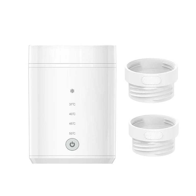 

Подогреватель детских бутылочек с молоком беспроводной подогреватель молока 4 уровней регулировки температуры водонепроницаемый Встроенный аккумулятор с адаптерами