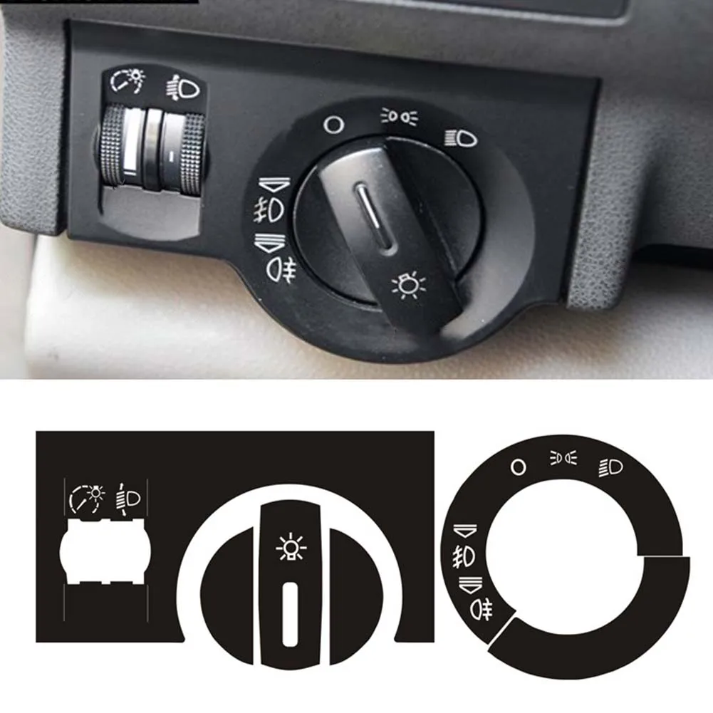Car Switch Repair For A2 96-03 Radio Clima Headlight Adjustment Button Repair Worn Knob Switch Car Automobiles Accessories