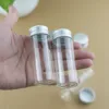 24 PCS/lot 20*30*80mm 40ml Small Glass Bottles Aluminum Caps Glass Tiny Jars Vials Transparent Glass Containers Perfume Bottles 1