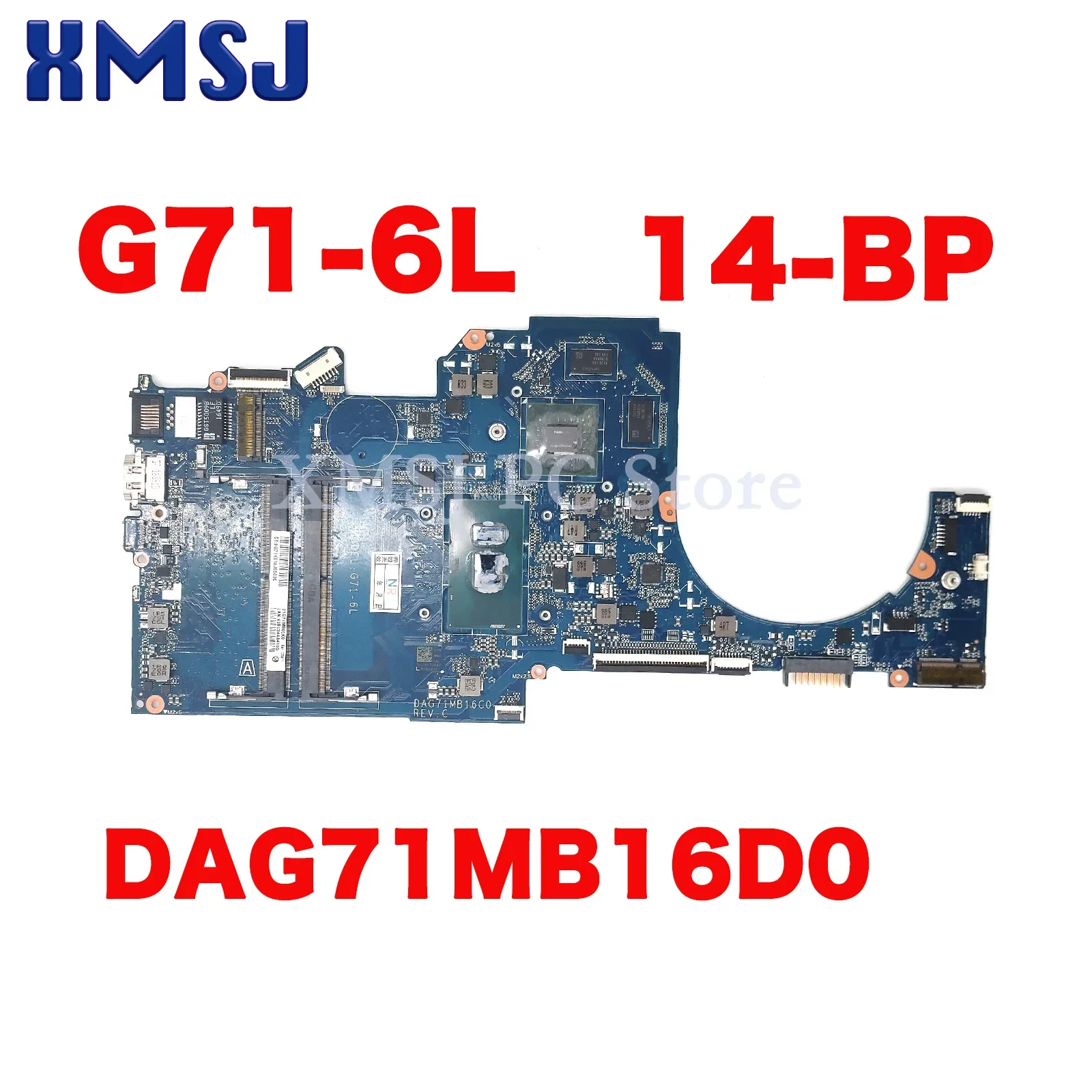 

Материнская плата для ноутбука HP 14-BP Quanta G71-6L DAG71MB16D0
