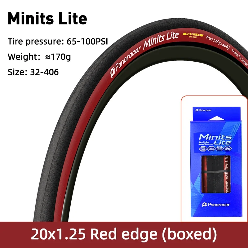 Panaracer Minits Lite PT Bicycle Tires 20 Inch 28-451 32-406