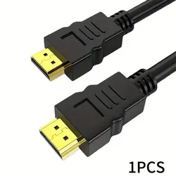 Ultra - High - Definition 4K HDMI Cable with 18Gbps High - Speed and HDR Support (1PCS Black)