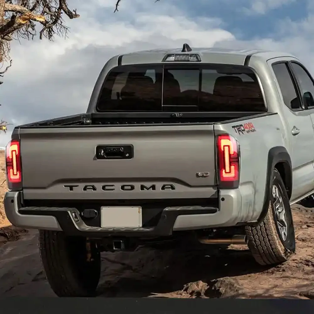 Achterlicht Assemblage Voor Toyota Tacoma 2016 2017 2018 2019 2020 2021 2022 Auto Modificatie Richtingaanwijzer Achteruitrijlampkit