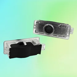 2PCS LED Car Door Projector Lights for Mercedes Benz Accessories