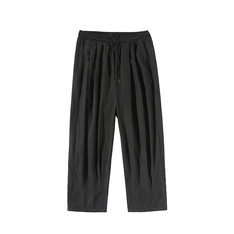 Oversize Men Harem Pants Wide Leg Harajuku Thin Casual Pants Fashion Male Streetwear Hip Hop Trousers Big Size 5XL