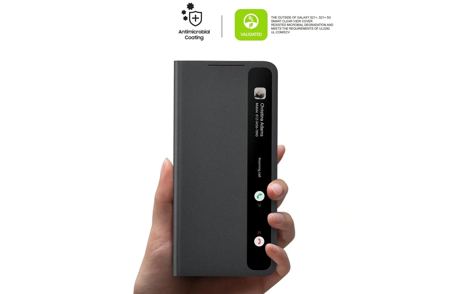 SAMSUNG - 美品 Galaxy S21 Ultra 5G Smart View Cover S75ce1f026eec49728a3ead3c85ae6