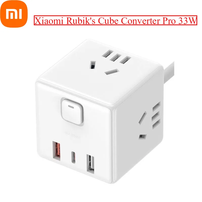 

Переходник Xiaomi Magic Cube, 33 Вт, USB Type-C