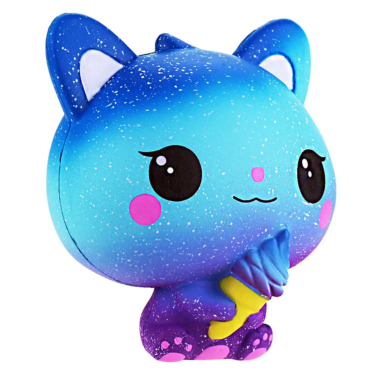 

Милый мультяшный Кот, сжимаемая игрушка, кошка для Хранения Мороженого, сжимаемая игрушка для детей, подарок на день рождения, детский день