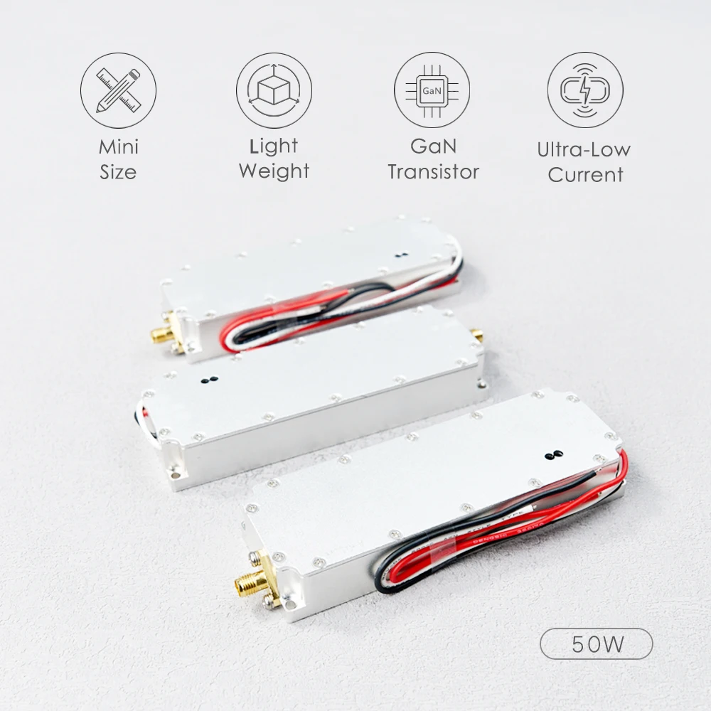 200-300MHz 50W GAN Module Power Amplifier RF Signal Module Signal Sweep Source