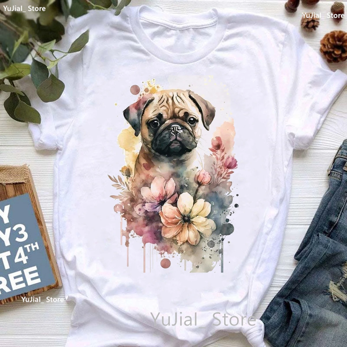 Рисунок 5 - Футболка Kawaii Love Dog с принтом