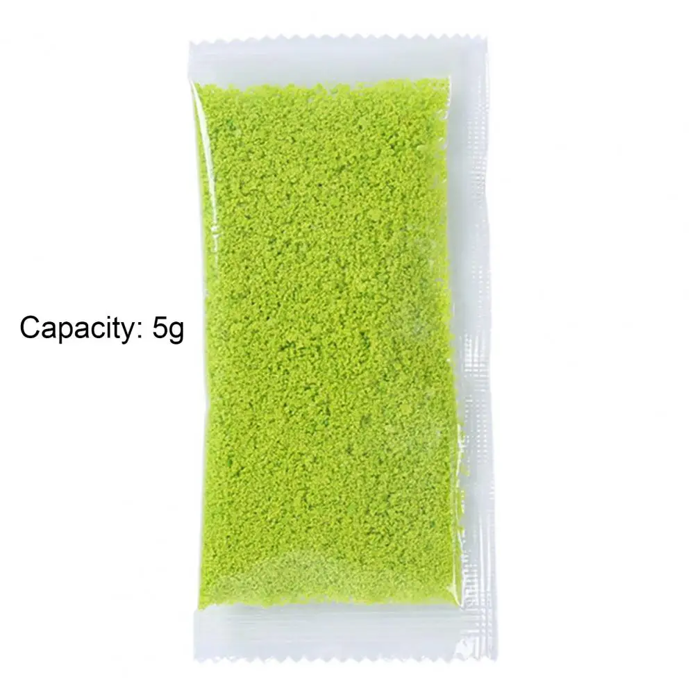 Multi Colors Creative Comfortable Touching Grass Terrain Powder Eco-friendly Grass Powder Odor-free for Building Model