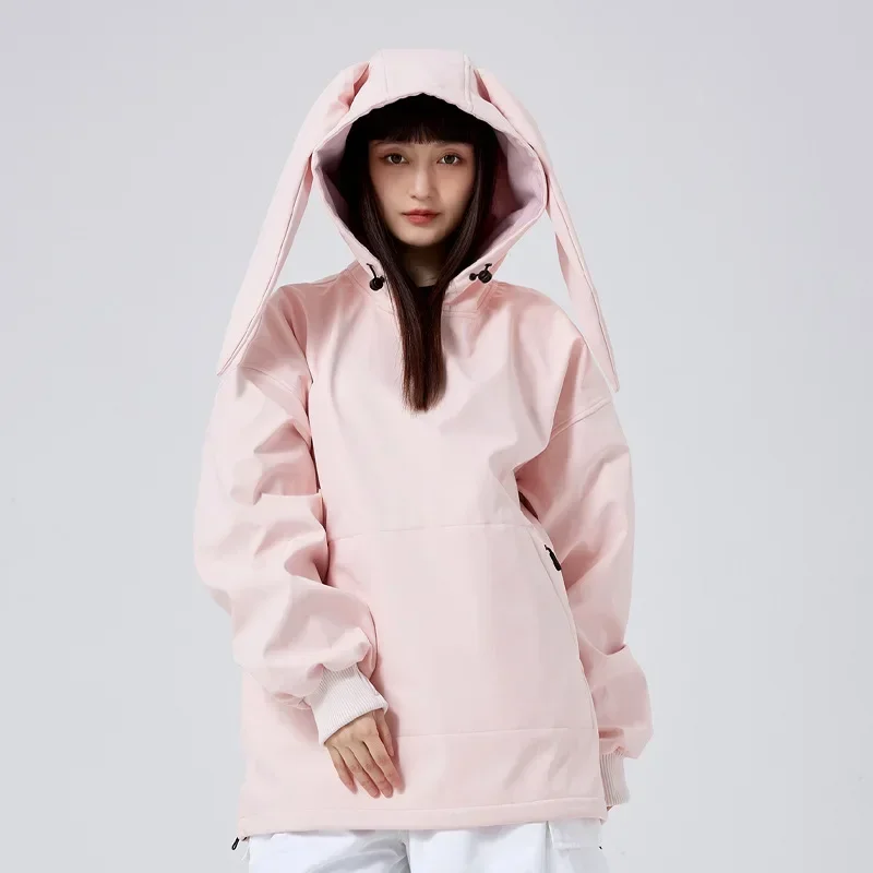 New Ski Jackets Outdoor Sports Snowboarding Sweater Hoodie Women Men Winter Windproof Waterproof Warm Skiing Snow Tops