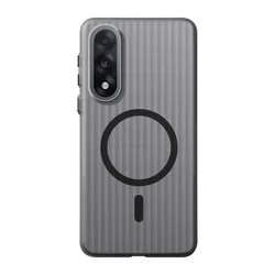 OnePlus Nord 5 Premium Magnetic Anti-Drop Case - Simple Ice Mist Design for Oneplus Nord 5 (Magnetic black)