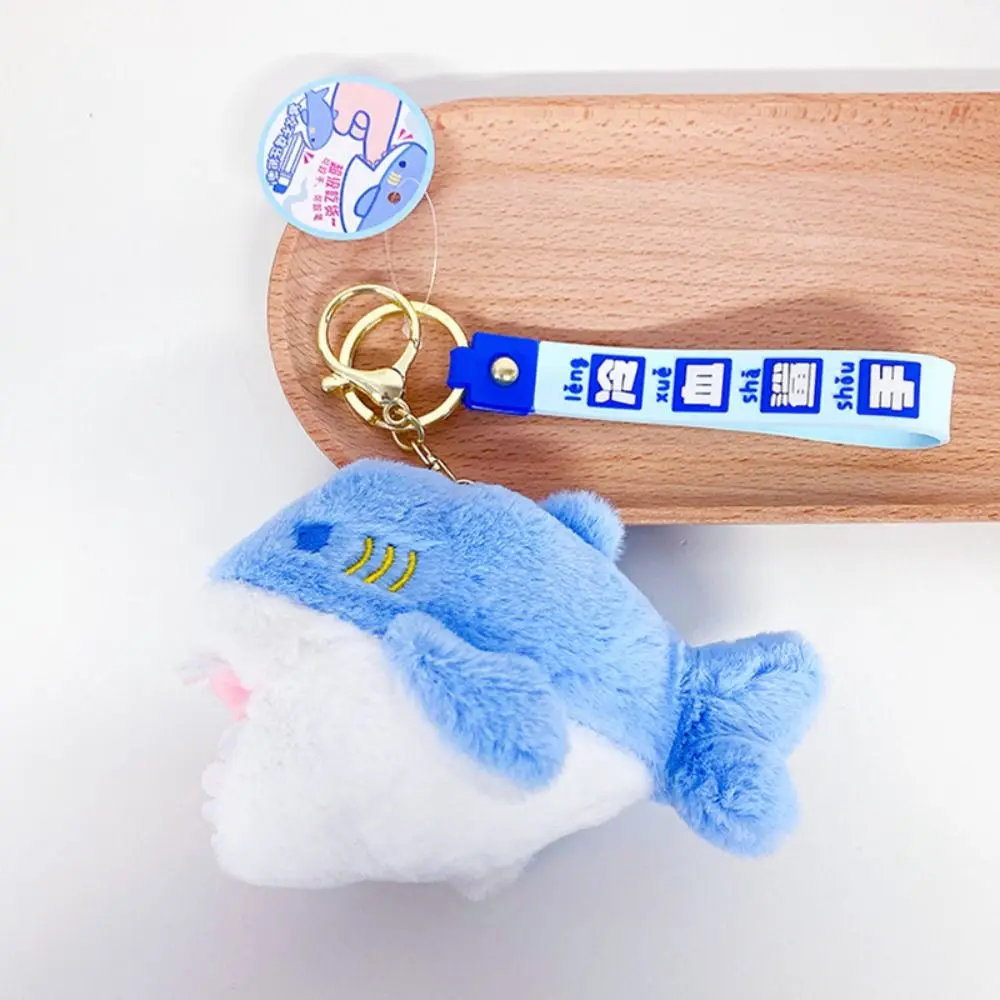 

Pendant Simulation Shark Birthday Gifts Bag Hanging Blue Shark Pendant Plush Toy Plush Shark Keyring Blue Shark Plush Keychains