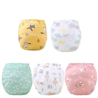 Baby Reusable Washable Diapers Ecological Potty Training Pants Waterproof Cotton Cleanliness Cloth Diaper Baby Nappy Underwear 2
