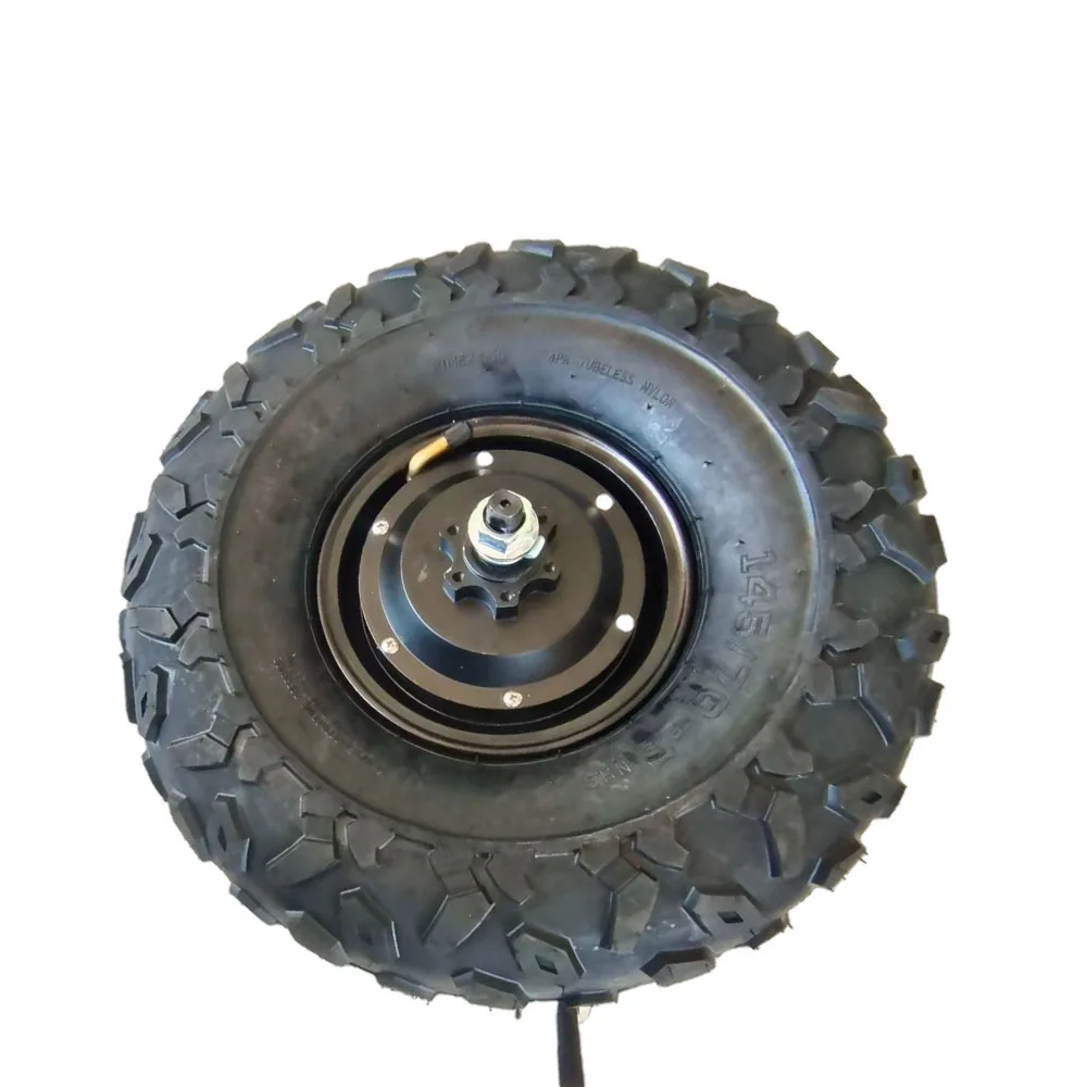 14.5 inch Electric Barrow Motor Low Speed High Torque Wheel in Motor DC Brushless Electric Hub Wheel for Wheelbarrow