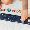 Wooden Puzzle Toy Solar System Model Science Toys Set Montessori Planets Science Educational Puzzle Toys for Kids Gifts 6