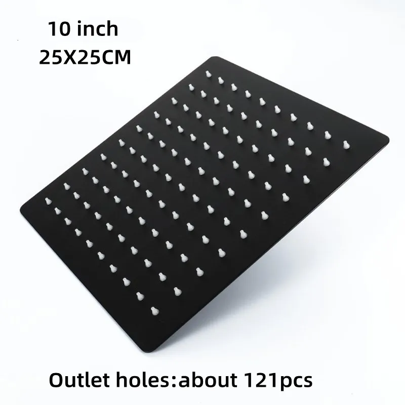 10inch Black Square