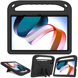 Kids Safe EVA ShockProof Tablet Case with Stand - Durable Protective Cover for Redmi Pad 2 11 2025 (Black)