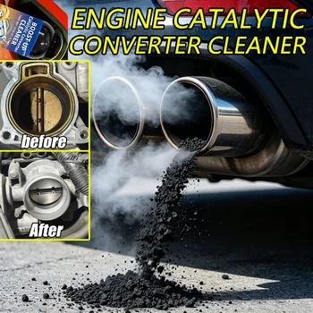 Detergente per catalizzatore, acceleratore di rimozione del carbonio per auto diesel, universale, riduce il consumo di carburante.