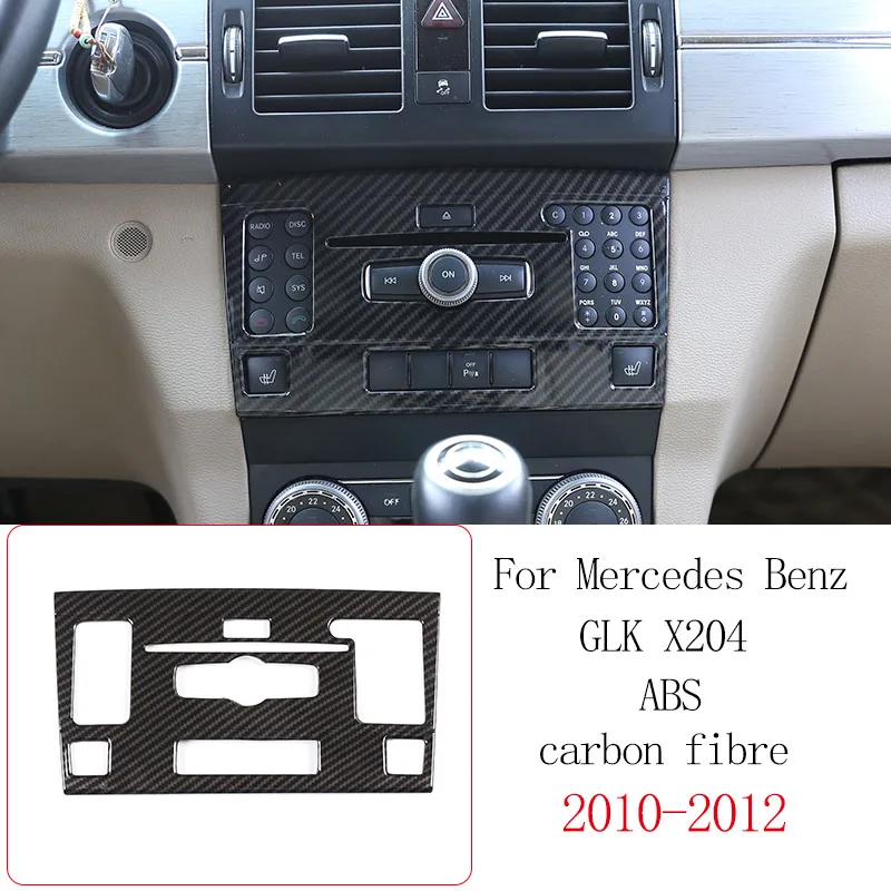 Cover Presa Aria In Carbonio ABS Cromato Per Mercedes GLK X204, ML W124, GL X164 – 2 Pezzi, Adesivi Auto